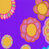 nostalgische flora behang (Zoom)