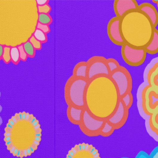 nostalgische flora behang (Zoom)