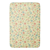 Nostalgische Florals Bath Mat 3 mat. (Voorkant Verticaal)