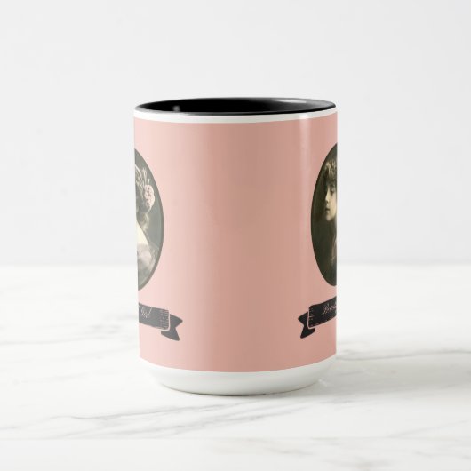 NOSTALGISCHE FOTO VAN BEAUTIFUL-MEISJE MOK (Midden)