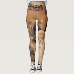Nostalgische glamour:  Russische portretten. Leggings
