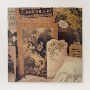 Nostalgische glamour:  Russische portretten. Legpuzzel