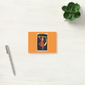 Nostalgische Goede Heksen en haar Kat Halloween Post-it® Notes (Kantoor)