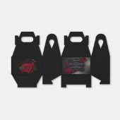 Nostalgische gotische liefde Verjaardag Bedankdoosjes (Uitgevouwen)