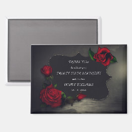 Nostalgische gotische liefde Verjaardag Magneet