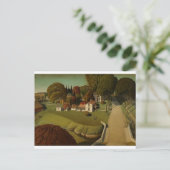 Nostalgische Grant Bossen Briefkaart voor schilder (Staand voorkant)