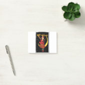 Nostalgische Halloween Goede Heks en haar Kat Post-it® Notes (Kantoor)
