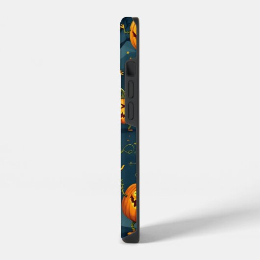 nostalgische Halloween pompoen iPhone Hoesje (Linkerkant)