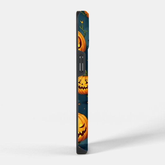 nostalgische Halloween pompoen iPhone Hoesje (Rechterkant)