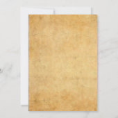 Nostalgische Handgeschreven Monogram Sjabloon (Achterkant)