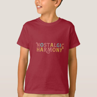Nostalgische harmonie t-shirt