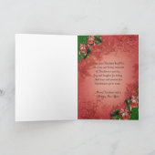 Nostalgische het Wenskaart van de de wenslijst van Feestdagen Kaart (Binnen)