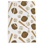  nostalgische honkbal-sport medium cadeauzakje (Voorkant)