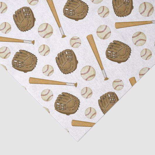 nostalgische honkbal-sport tissuepapier (Detail)