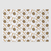 nostalgische honkbal-sport tissuepapier (Voorkant)