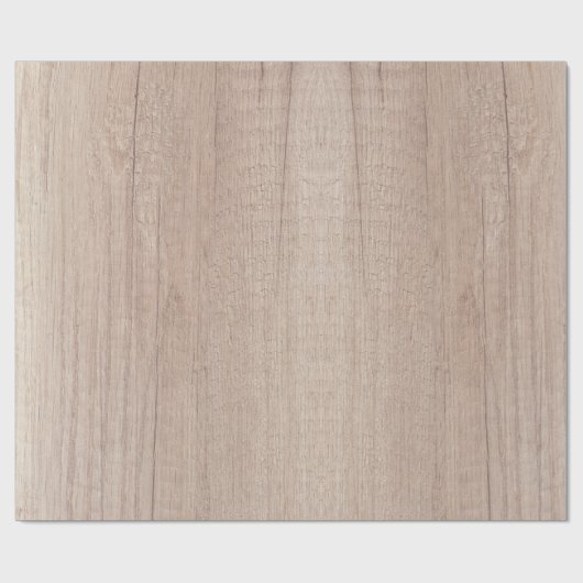 Nostalgische houten look elegante rustieke Natuur  Cadeaupapier (Vlak)