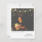 Nostalgische Instant Foto Kerstkaart (Voorkant)