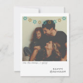 Nostalgische Instant Photo Chanoeka Holiday Kaart (Voorkant)