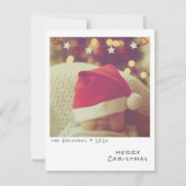Nostalgische Instant Photo Christmas Kaart (Voorkant)