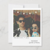 Nostalgische Instant Photo Christmas Kaart (Voorkant)