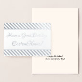 Nostalgische,  Kaart "Een geweldige verjaardag" (Display)