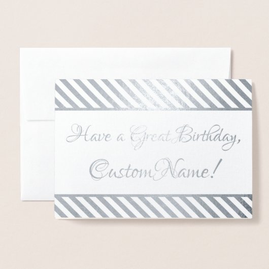 Nostalgische,  Kaart "Een geweldige verjaardag" (Voorkant met envelop)