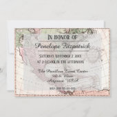 Nostalgische  kaart van de Amerikaanse Pensioenpar (Achterkant)