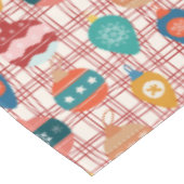  nostalgische kerst met funky retro groovy tafelkleed (Gekanteld)