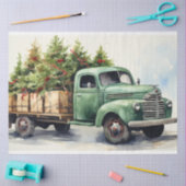 Nostalgische kerstboom Boerderij Delight Tissuepapier (Craft)