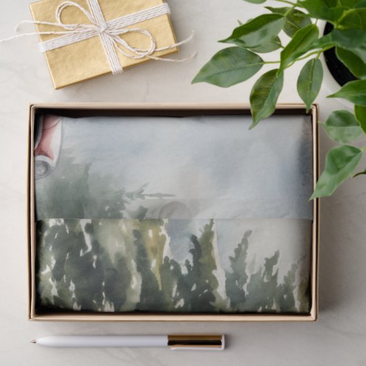 Nostalgische kerstboom Boerderij Delight Tissuepapier (Geschenk)