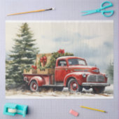 Nostalgische kerstboom Boerderij Delight Tissuepapier (Craft)