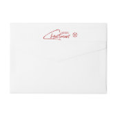 Nostalgische kerstfeestdag (Achterkant)