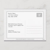 Nostalgische kerstkaart Briefkaart (Achterkant)