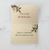  nostalgische kerstkinderen die bakken feestdagen kaart (Binnen)