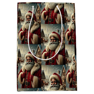 Nostalgische Kerstman Medium Cadeauzakje