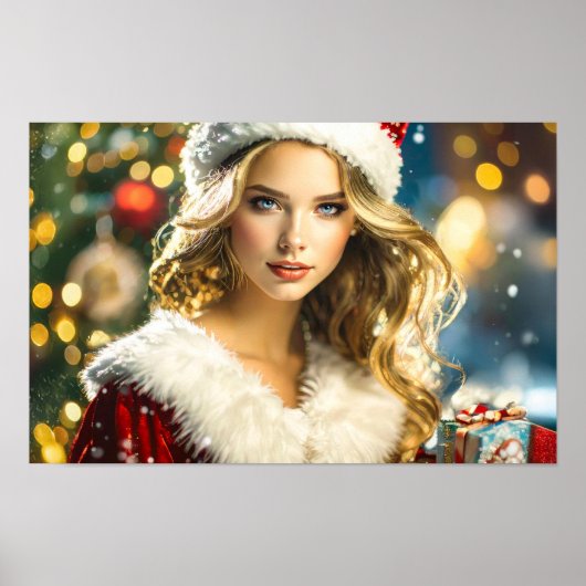 Nostalgische Kerstmis Poster (Voorkant)