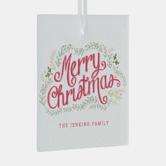 Nostalgische kerstversieringen glas ornament (Voorkant Rechts)