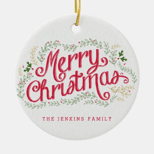 Nostalgische kerstversieringen glas ornament (Voorkant)