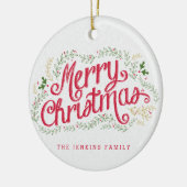 Nostalgische kerstversieringen glas ornament (Links)