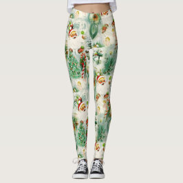 Nostalgische Kitschmas Leggings