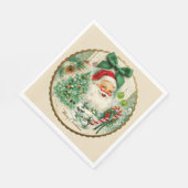 Nostalgische Kitschmas  Servet (Hoek)