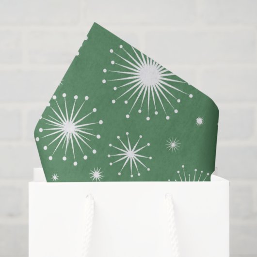 Nostalgische Kitschmas-sterren Tissuepapier (Cadeauzakje)