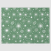 Nostalgische Kitschmas-sterren Tissuepapier (Voorkant)