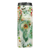 Nostalgische Kitschmas Thermosbeker (Achterkant)