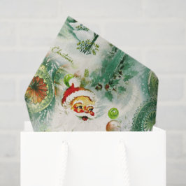 Nostalgische Kitschmas Tissuepapier