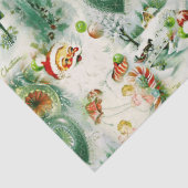 Nostalgische Kitschmas Tissuepapier (Detail)