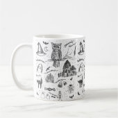 Nostalgische klassieke Halloween Print Coffee-Mok Koffiemok (Links)