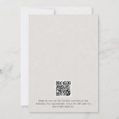 Nostalgische krant Bruiloft Save the Date Kaart (Achterkant)