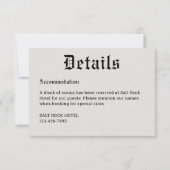 Nostalgische kranten Details Behuizing Kaart (Voorkant)