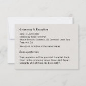 Nostalgische kranten Details Behuizing Kaart (Achterkant)